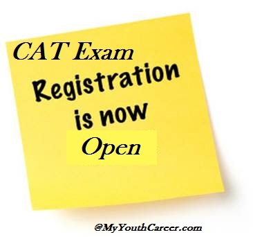 CAT Registration is open, CAT Exam registration forms 2014