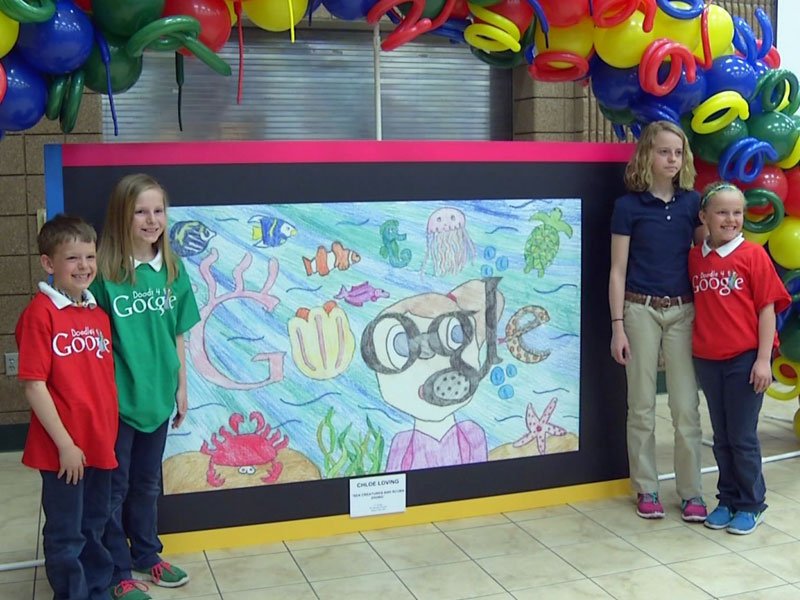 Doodle 4 Google US Winner 2019 & National Finalists