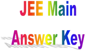JEE mains Answer key 2014,IIT JEE mains Answer key 2014,JEE Solved question paper 2014,JEE mains Solved question papers 2014,JEE mains 2014 answer key & Solutions